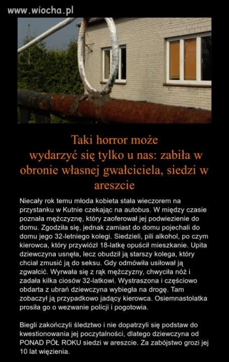 A mogła pojechać do domu