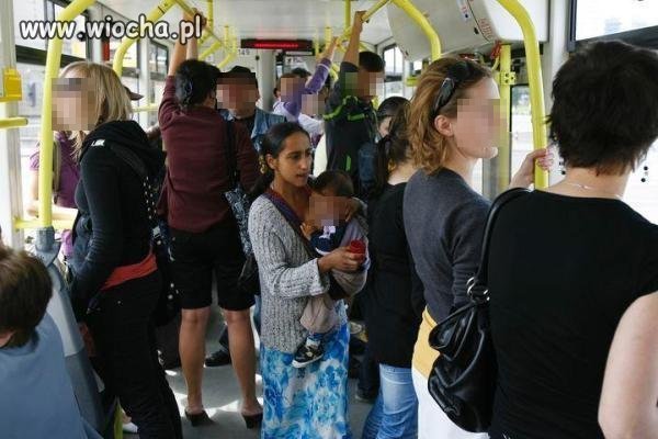 Nawet w autobusie nie dają spokojnie jechać
