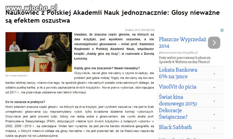 Kto wie lepiej PAN czy fałszerze z PO/PSL?