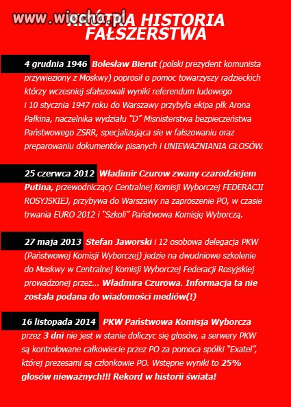 Zależy ci na wolnej Polsce?
