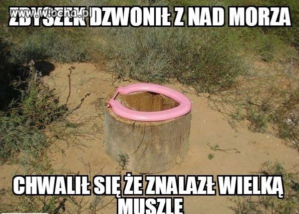 Kolega dzwonił z nad morza