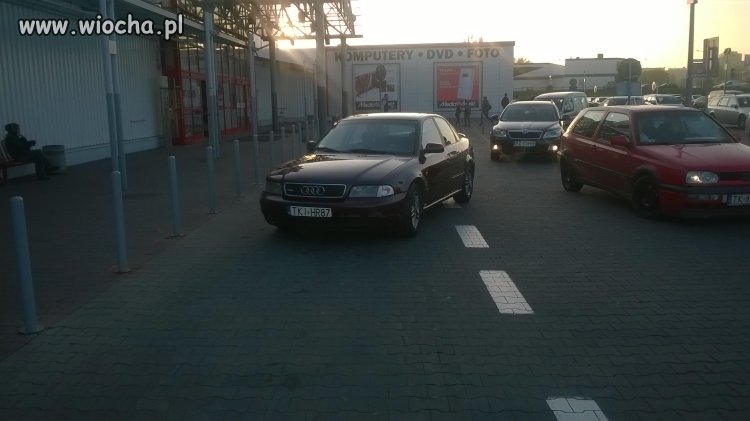 Wieśniak parkuje