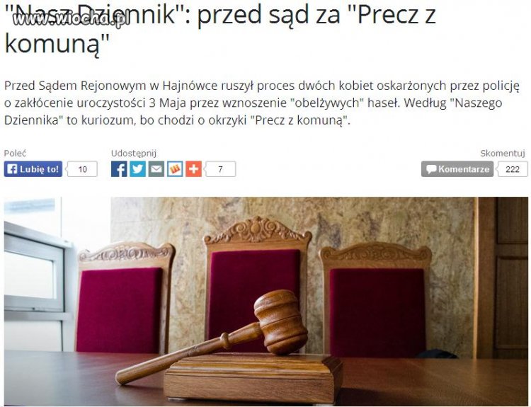 To się obrazili POstkomuniści.