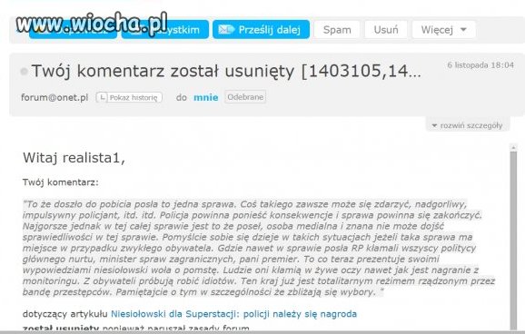 Wyszło kłamstwo polityków wobec sprawy z Wiplerem 