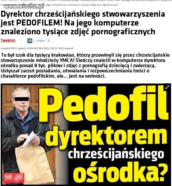 Pedofil na wolności