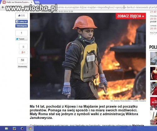 Ukraiński"bohater" i "patriota" wg polskich mediów