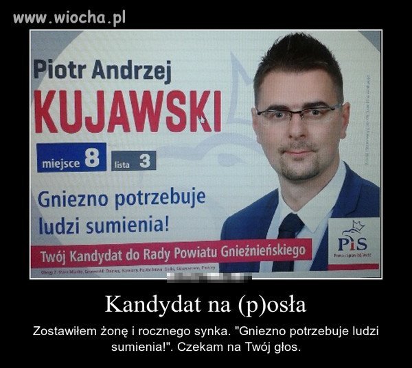 Kandydat na (p)osła.