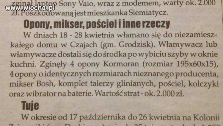 Takie tam, przynajmniej szczere