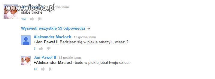 Youtube i komentarze.