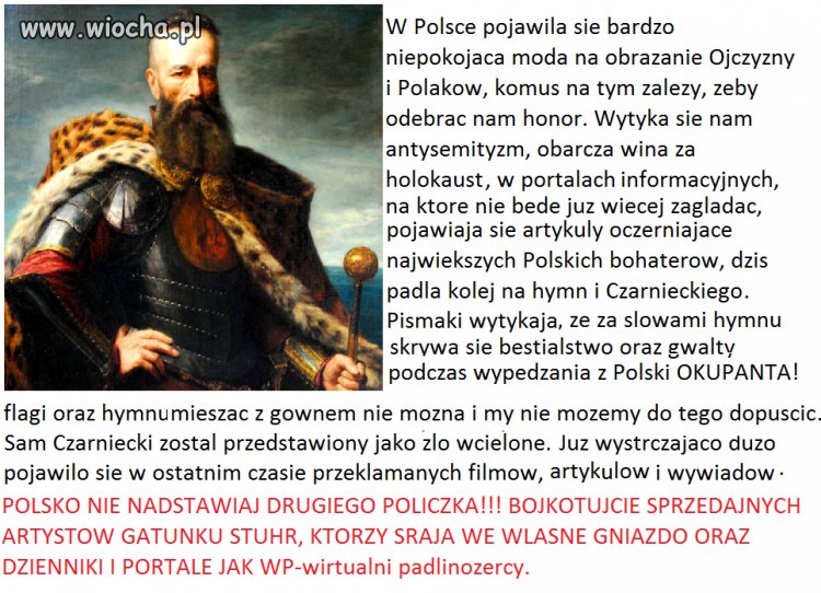 Przed 11 listopada antypolska propaganda.