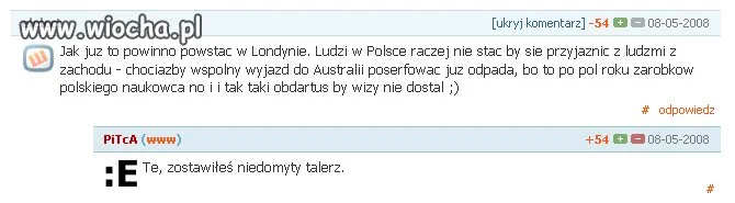 Bo u nas  w UK...