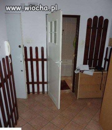 Płot w domu?
