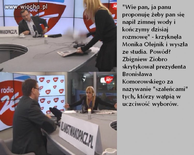 Zawsze rzetelna, obiektywna Pani Olejnik