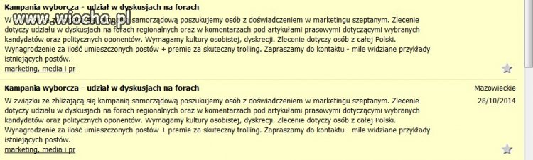 Ciekawe oferty pracy