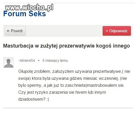 Znalezione na pewnym forum