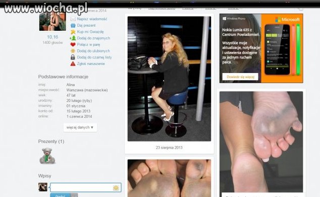 Profil pewnej kobiety 