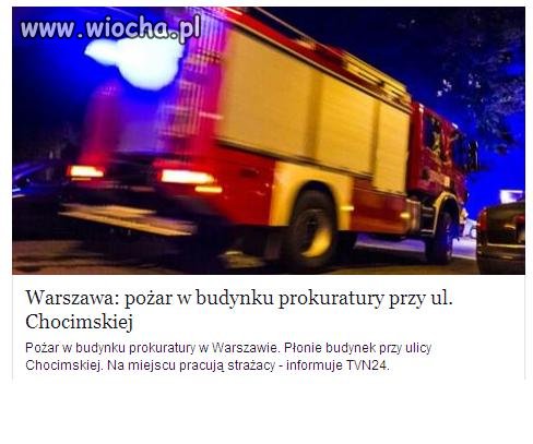 Zgadnijcie POsraki co tam się pali ???