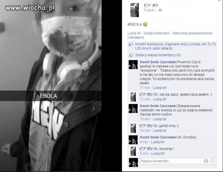 Dzisiejsza młodzież ... widać brak pomysłów na zdj