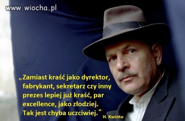Święte słowa panie Kwinto