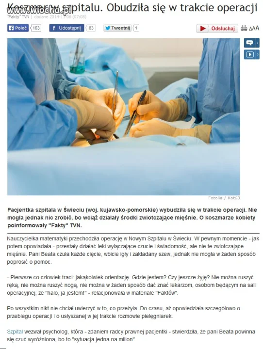 Sytuacja jedna na milion