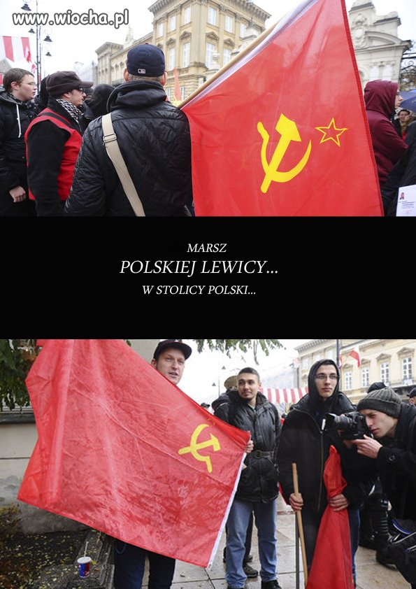 A tak się czują lewacy...