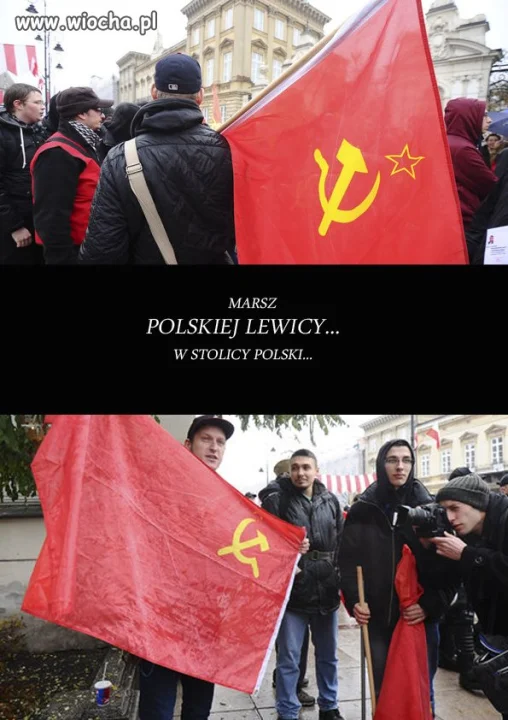 A tak się czują lewacy...