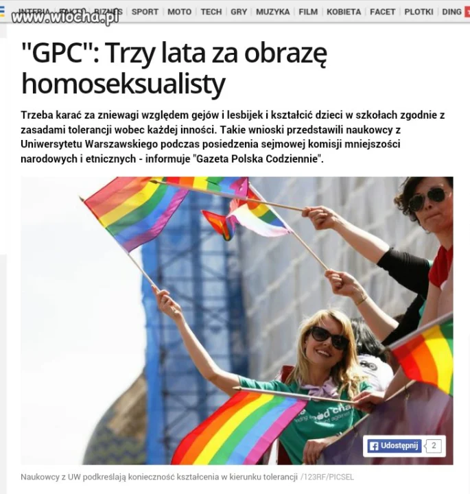Dlaczego obraza homosia ma być inaczej karana 
