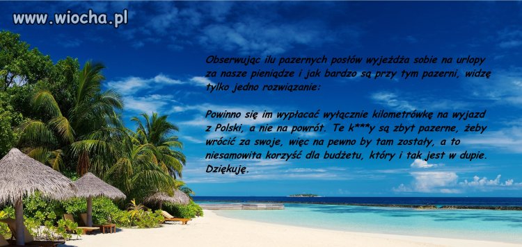 Złodzieje z Sejmowego Biura Podróży.