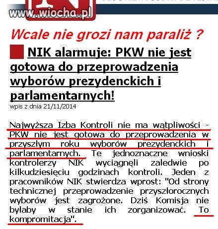 "nie ma kompromitacji, nie ma paraliżu państwa"