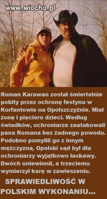 Polskie sądy jak zawsze sprawiedliwe ...