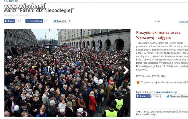 To POLSKIE święto? A gdzie flagi?? Więcej 