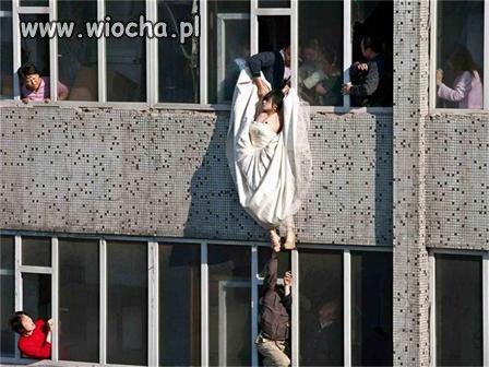 Uciekająca panna młoda.