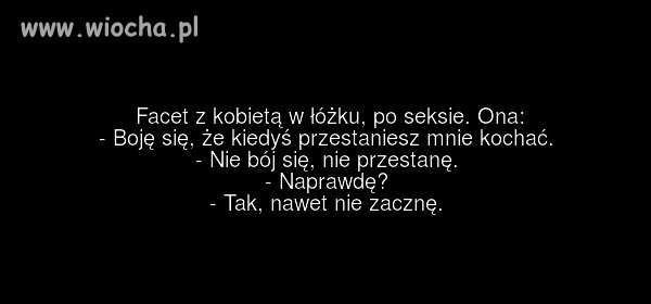 Rozmowa po seksie