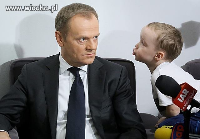 Wiecie co te dziecko mówi do DONALDA???