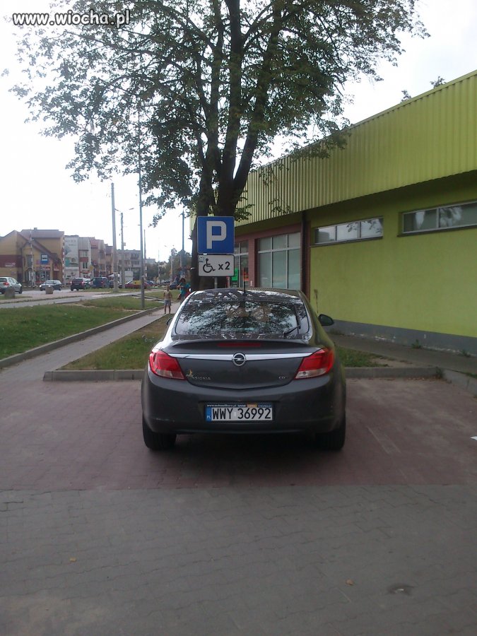 Zająć dwa miejsca dla niepełnosprawnych