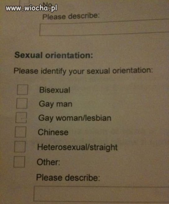 Tracę orientację ... w orientacjach ...