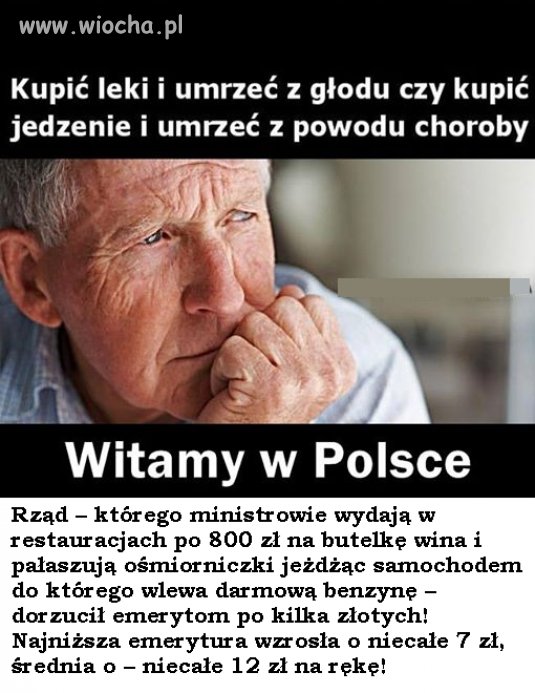 Myślimy o sobie, a Wy macie kilka groszy