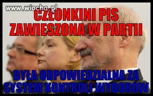Najpierw wyleciała Wróbel, teraz zawieszają Sikorę.