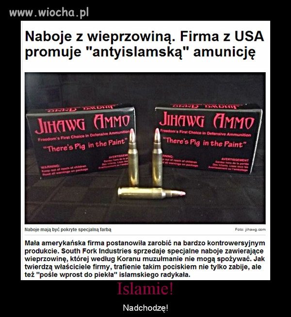 Islamie nadchodzę