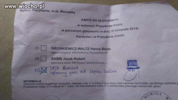 W Warszawie wygrał Tata Muninka.