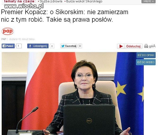 Wiedziałem, że to nic nie da, śmieją sie nam w ...