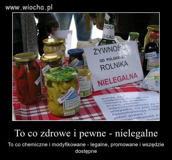 Należałoby podkreślić, że w EU jedynie polski rolnik 