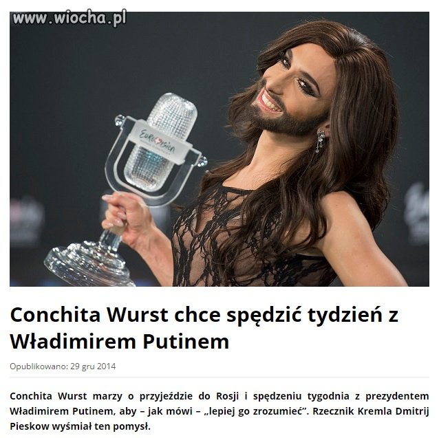 Thomas Neuwirth chce lepiej poznać Władimira