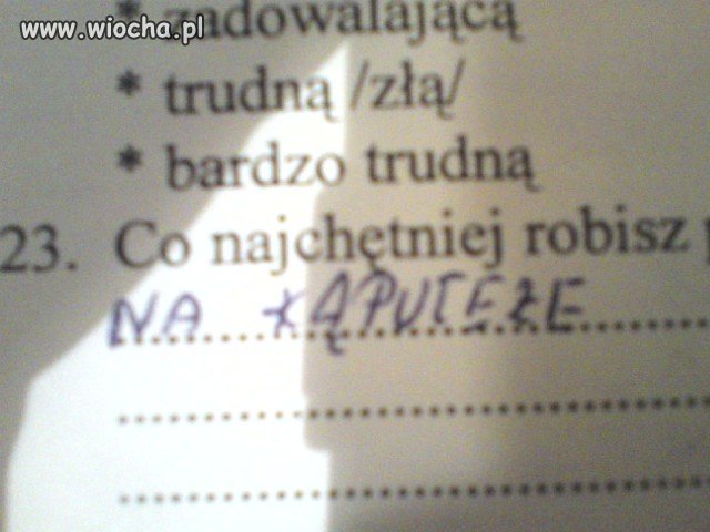 A najchętniej to gram na kĄputeŻe