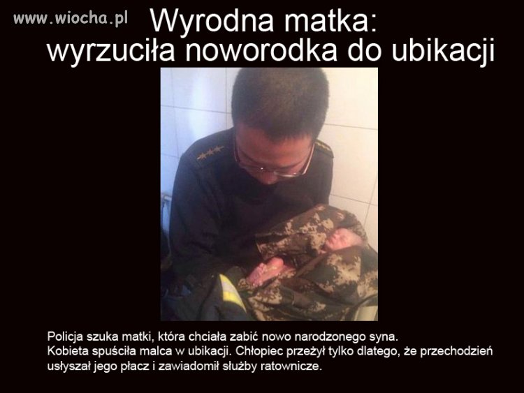 Chiny: wyrzuciła noworodka do ubikacji