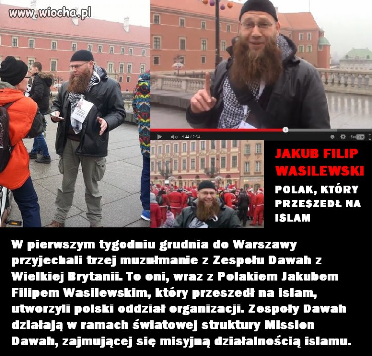 Jakub Filip Wasilewski, jeden z czterech gości
