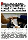 Wybory jednak sfałszowane w TV tego nie zobaczycie