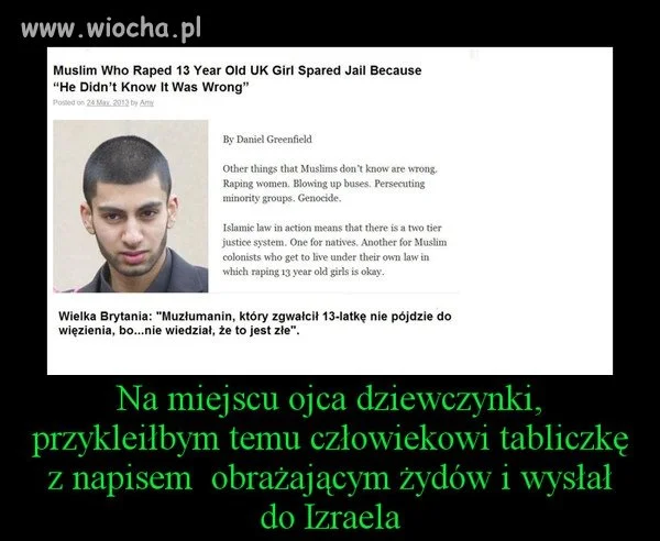 I jeszcze dziada wysmarować smalcem wieprzowym