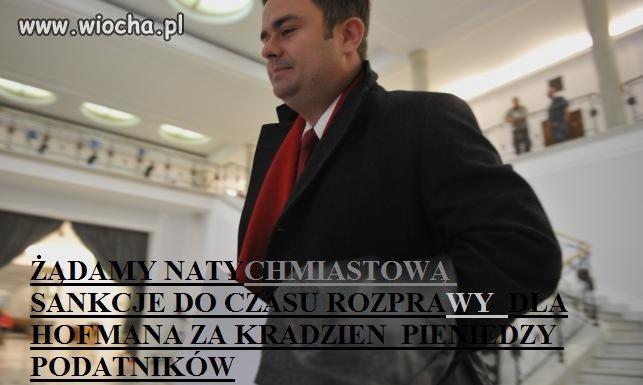 Parę miesięcy w pudle by mu się przydało