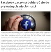 Prywatna korespondencja w stylu Facebooka